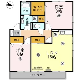 グレースコート【2階】の間取り