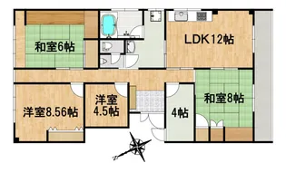丸内ビル【3階】の間取り