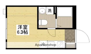 COLLINA向洋中町【2階】の間取り