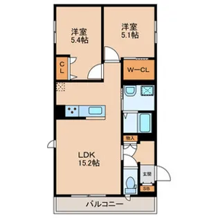 DIG FIELD【3階】の間取り