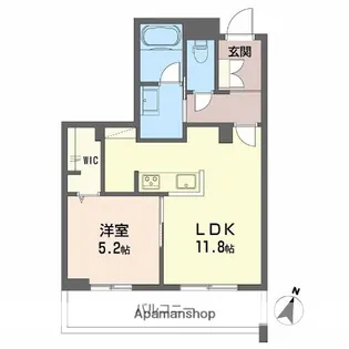 BALLOONFLOWER NORTH【3階】の間取り