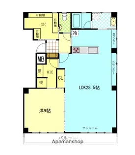 兼光ビル【2階】の間取り