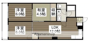 ドルミ庚午【2階】の間取り