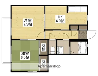 ガーデンハウス【1階】の間取り