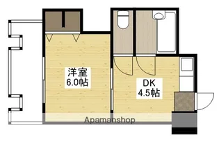 幟ビル【7階】の間取り