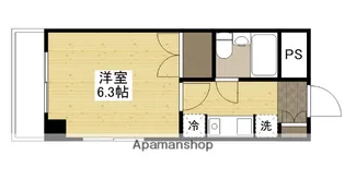 センテニアル横川【9階】の間取り