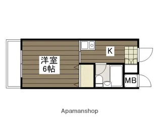 メゾン・ド・オンディーヌ【4階】の間取り