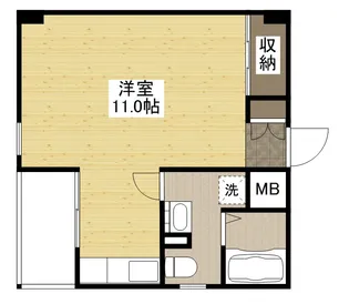 ミオ・パエーゼ【5階】の間取り