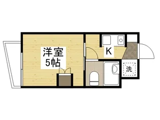 グレース幟町【6階】の間取り