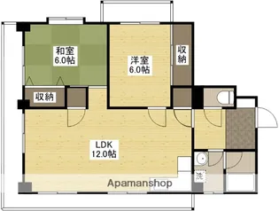 ハイツ光が丘【3階】の間取り