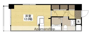 JR新白島駅前東亜ビル【11階】の間取り