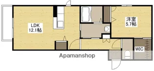 ベルデクレールA棟【2階】の間取り