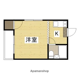 サンライズ五観橋【2階】の間取り