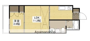 ルナレガロ【6階】の間取り