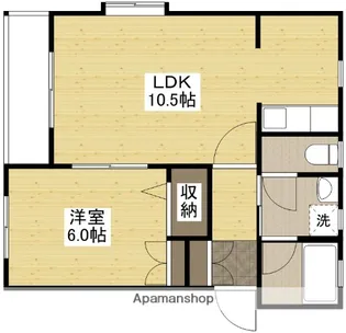 プリムローズ【2階】の間取り