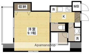 FANCY大手町【2階】の間取り