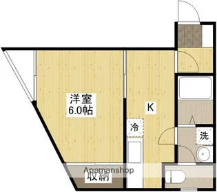 國廣ビル【3階】の間取り