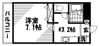 エポックメゾン【2階】の間取り