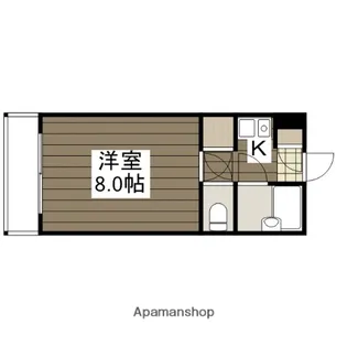 第3山田ビル【1階】の間取り