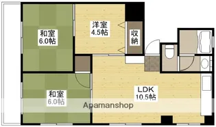 川本ビル【3階】の間取り