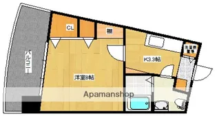 サンクレスト【7階】の間取り