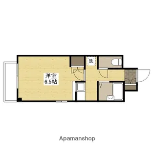 エステートベネフィット5フルタ【5階】の間取り