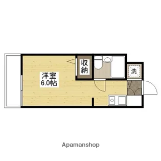 メゾンドヴェルティ【6階】の間取り