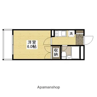 庚午パールマンション【1階】の間取り