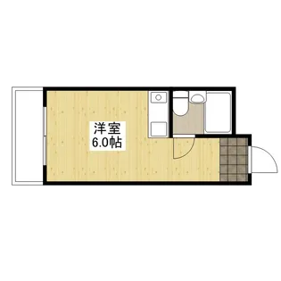 清水ビル【4階】の間取り