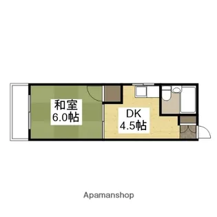 ホームズ山口【6階】の間取り