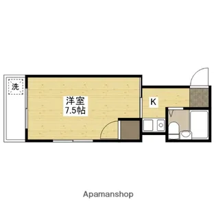 サンズビル【2階】の間取り
