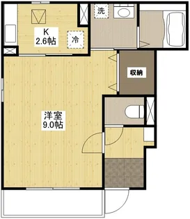 サンテラス山本【1階】の間取り