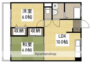 東雲ビル(東雲本町)【1階】の間取り