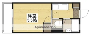 グリンハウス三篠【5階】の間取り