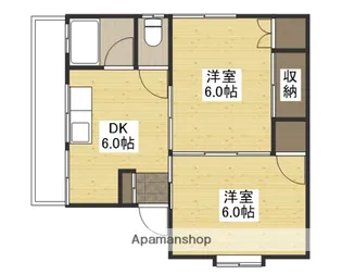光田ビル【2階】の間取り