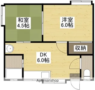 イーストハイム【2階】の間取り
