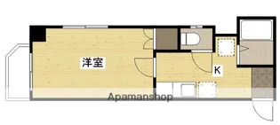 スリーゼ白島【2階】の間取り