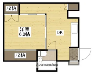 倉本第一ビル【3階】の間取り