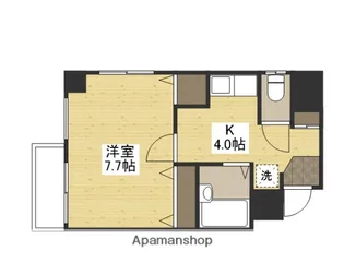 ポートミズキ【5階】の間取り