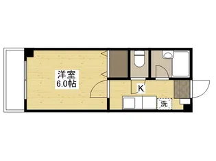 安田ビル【3階】の間取り