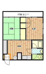 小山ビル【403号室】の間取り