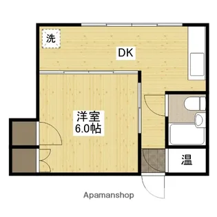 炭本ビル【2階】の間取り