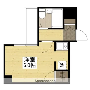 アーバン三篠【5階】の間取り