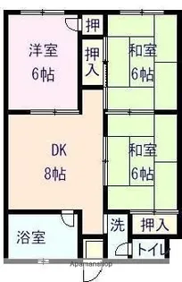 第3守乃屋ビル【1階】の間取り