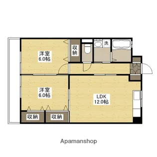 和田マンション【3階】の間取り