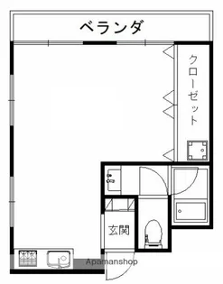 尾山ビル【3階】の間取り