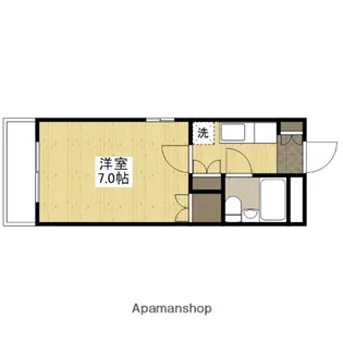 アストロ庚午【2階】の間取り
