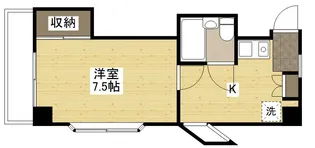 山本ビル【5階】の間取り