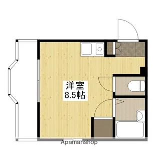 TERAMAE BLD NO.6【3階】の間取り