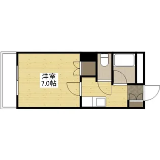 第二大内ビル【1階】の間取り